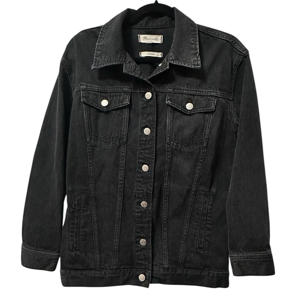 Madewell Black Denim Jacket